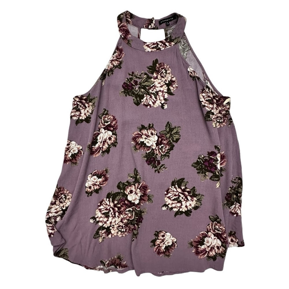 Staccato Cottagecore Halter Tank , Sz M
